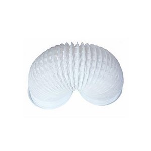 Airflow 100mm dia 1 Metre PVC Flexible Hose - White