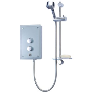 Mira Azora Electric Shower 9.8kw Glass Fascia