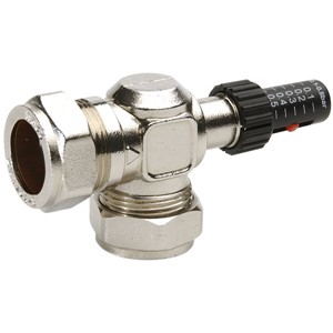 Express 22mm Automatic Angled By-pass Valve