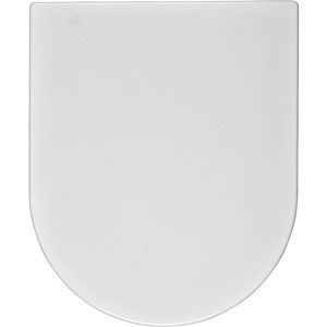 Express Disco D-Shape Top Fix Soft Close Seat & Cover - White