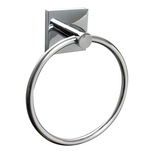 Inspirations Cube Towel Ring 155mm Diameter Chrome