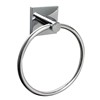 Inspirations Cube Towel Ring 155mm Diameter Chrome