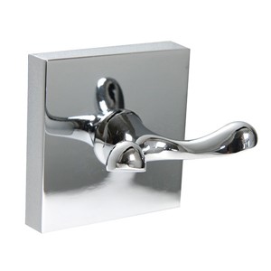 Inspirations Cube Double Hook Chrome
