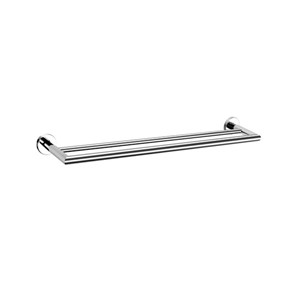 Inspirations Luca Double Towel Rail Chrome