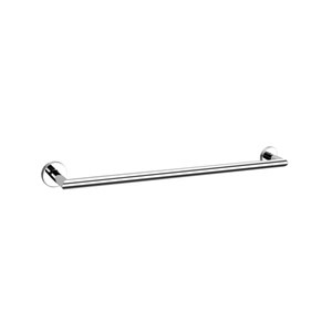 Inspirations Luca Single Towel Rail Chrome