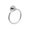 Inspirations Lily Towel Ring 160mm Diameter Chrome