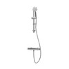 Express Enzo Thermostatic Shower with Round Riser Kit - Chrome