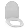 Express Milano Round Close Coupled Soft Close Seat and Cover