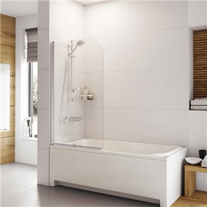 Inspirations Curved Bath Screen