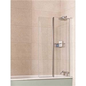 Inspirations Folding Bath Screen 910mm / 550mm Fixed