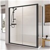 Inspirations Sliding Door 1200mm x 1900mm Black