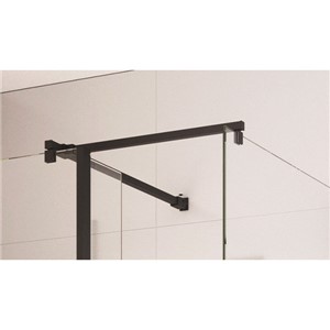 Inspirations Square Side Panel Brace Kit Black - Use with EXH0343