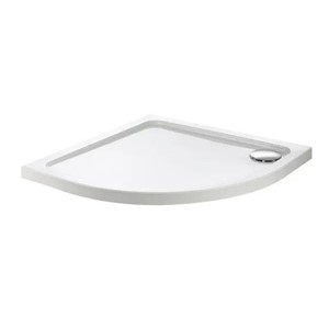 Express 800mm x 800mm x 45mm Quadrant Shower Tray White