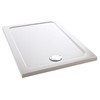 Mira Flight 1200x760mm Low Shower Tray White