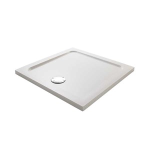 Mira Flight 800x800mm Low Shower Tray White