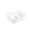 Inspirations Monza Square 385mm Freestanding Bowl White