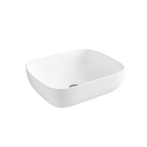 Inspirations Monza Round 485mm Freestanding Bowl White