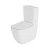 Inspirations Monza Square Rimless Close Coupled WC Pan White