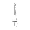 Express Mio Deluxe Safe-Touch Thermostatic Shower & Square Riser Kit - Chrome