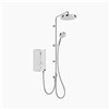 Mira Sport Max 10.8kw Electric Shower Dual Outlet White/Chrome