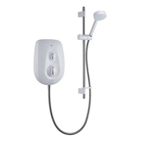 Mira Vie 10.8kw Instant Electric Shower White / Chrome