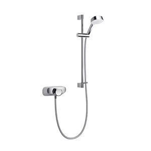Mira Form Single Outlet Thermostatic Shower with EV Kit Chrome