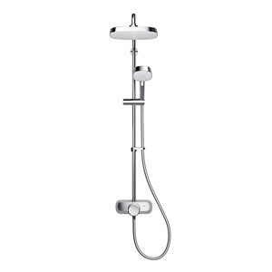 Mira Form Dual Outlet Thermostatic Shower with ERD Kit Chrome