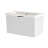 Inspirations Source 765mm Wall Hung Single Drawer Unit White Gloss