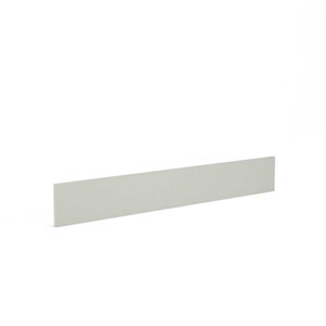 Inspirations 2600mm Plinth Silver Grey Gloss