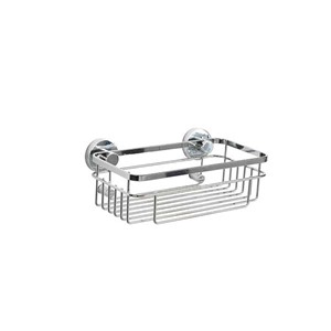 Inspirations Fasque Flexi Fix Rust Free Cosmetic Shower Basket Chrome