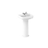 Inspirations Mostar 47cm 1 Taphole Basin White