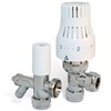 Salus 15mm Angled Thermostatic Radiator Valve Pack