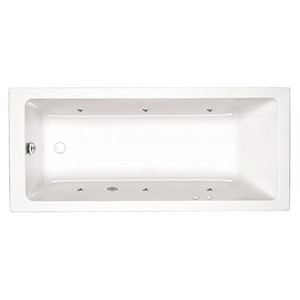 Sensations Whirlpool 1700 x 750mm Single Ended Bath with C-Lenda System 1