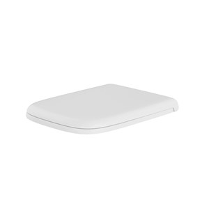 Inspirations Genoa Square Sandwich Soft Close WC Seat White