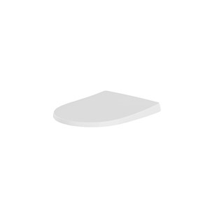 Inspirations Monza Round Soft Close Wrapover WC Seat White