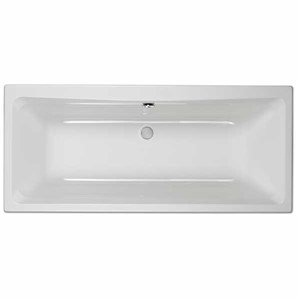 Inspirations 1700 x 750mm Tarn No Tap Hole Double Ended  Bath