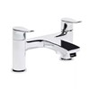 Sensations Bourne Deck Mounted Bath Filler - Chrome