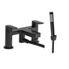 Sensations Ness Deck Mounted Bath Shower Mixer - Black