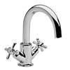 Sensations Sark Basin Mixer with Click Waste - Chrome