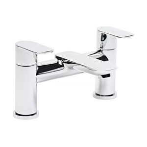 Sensations Tamar Deck Mounted Bath Filler - Chrome