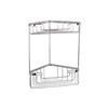 Sensations Classic 2 Tier Deep Corner Basket Chrome