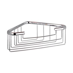 Sensations Single Deep Corner Basket Chrome