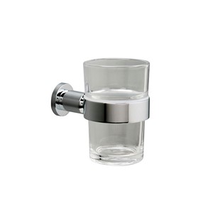 Sensations Montana Tumbler & Holder Chrome