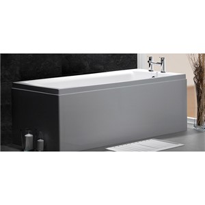 Sensations Jasper 800 x 540mm End Panel White