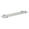 Sensations Bond Clear Glass Shelf Chrome