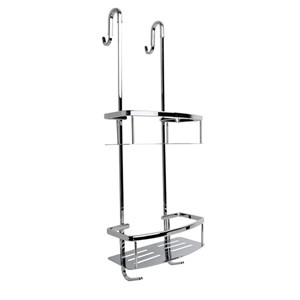 Sensations Classic 2 Tier Shower Caddy Chrome