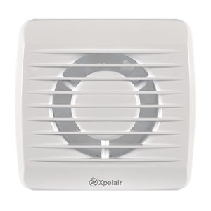 Xpelair Simply Silent DX100HTS 2 Speed Humidistat/Timer Fan & Wall Kit