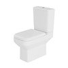 Inspirations Genoa Square Rimless WC Pan White
