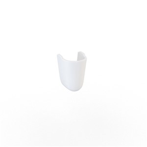 Inspirations Genoa Square Semi Pedestal White